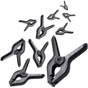 Julius Studio 10pack Photography Backdrop Support Spring Clamp, Heavy Duty 4.3" Clip for Background Muslin, Canvas, Paper, Chromakey Screen, JSAG592 in Kuwait