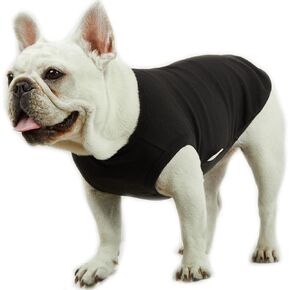 قمصان قطنية بدون أكمام من Lucky Petter Dog للكلاب، تي شيرت سادة بدون أكمام، ناعم ومسامي، قميص للكلاب الأليفة (X-Small، أخضر) in Kuwait