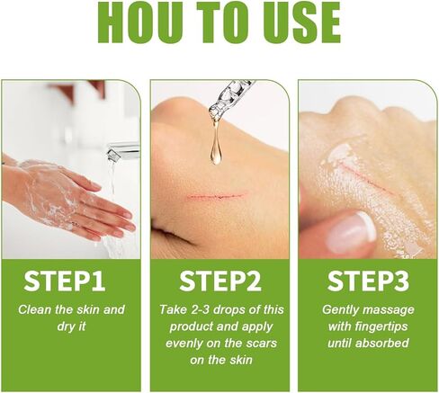 3 قطع من مصل إصلاح الندبات المتقدم من Goopgen، مصل إصلاح الندبات من الدرجة الطبية من Goopgen، إصلاح الندبات، لجميع أنواع الندبات، وخاصة ندبات حب الشباب، وعلامات تمدد دهون البطن والندبات الجراحية (30 مل) in Kuwait