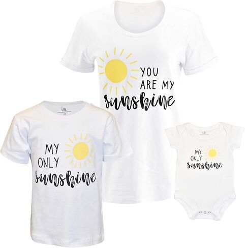 Unique Baby Mommy and Me Shirts You are My Sunshine in Saudi Arabia