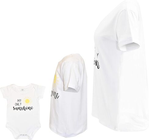 Unique Baby Mommy and Me Shirts You are My Sunshine in Saudi Arabia