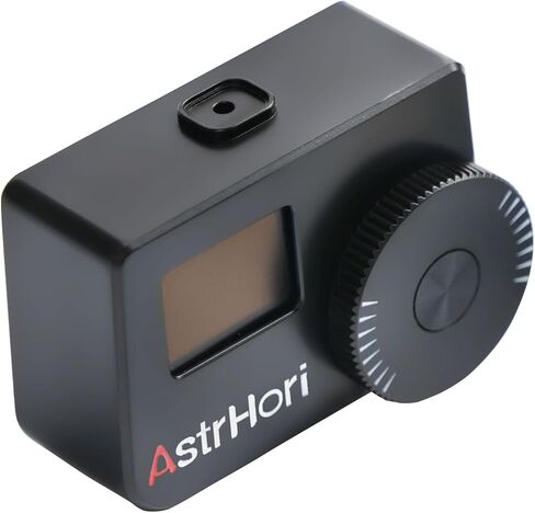 جهاز قياس الضوء AstrHori AH-M1، قياس OLED في الوقت الحقيقي، نطاق واسع من شاشة عرض قيمة ISO/F/الغالق، مع موضع حذاء بارد قابل للتعديل للعمل مع المزيد من الكاميرات القديمة (أسود) in Kuwait