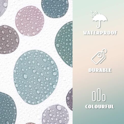 Epakh 296 Pcs Polka Dots Wall Decal Playroom Wall Decor Gifts Boho Rainbow Kids Wall Art Colorful Room Nursery Bedroom Classroom Watercolor Wall Decals Peel and Stick Modern(Light Colors) in Saudi Arabia