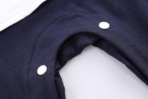 Mud Kingdom Baby Boy Rompers with Hat Uniform Nautical 2 Piece Set Bodysuit in Saudi Arabia