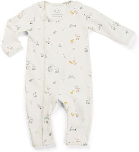 رومبر PEHR Straight Snap Romper Just Hatched / 6-12 شهرًا، متعدد الألوان in Kuwait