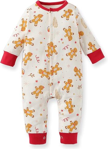 Zanie Kids Baby Boy Romper ملابس قطنية بأكمام طويلة لحديثي الولادة لربيع الخريف والشتاء in Kuwait