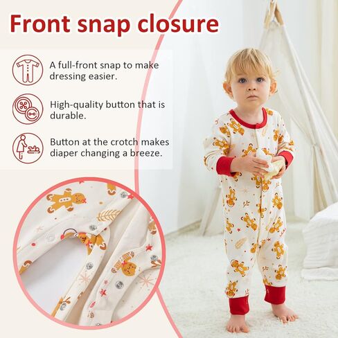 Zanie Kids Baby Boy Romper ملابس قطنية بأكمام طويلة لحديثي الولادة لربيع الخريف والشتاء in Kuwait