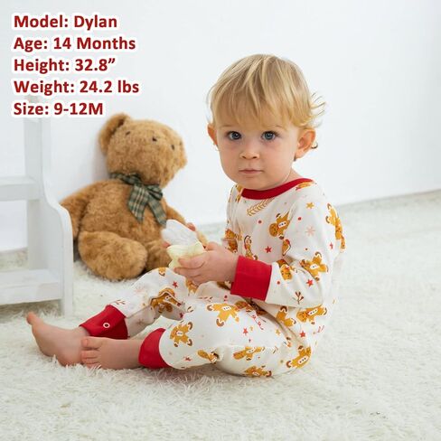 Zanie Kids Baby Boy Romper ملابس قطنية بأكمام طويلة لحديثي الولادة لربيع الخريف والشتاء in Kuwait
