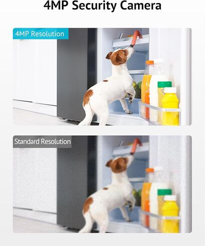 كاميرا مراقبة LaView 4MP لمبة 5G و2.4 جيجا هرتز، 360 درجة 2K لاسلكية خارجية داخلية كاملة الألوان ليلاً ونهارًا، كشف الحركة، إنذار مسموع، سهلة التركيب، متوافقة مع Alexa (عبوتان) in Kuwait
