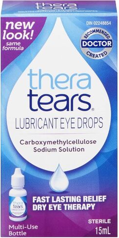 زيت تشحيم للعين دراي اي ثيرابي من ثيرا تيرز - 0.5 اونصة (عبوة من قطعتين) 2 in Kuwait