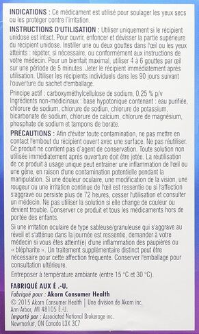 زيت تشحيم للعين دراي اي ثيرابي من ثيرا تيرز - 0.5 اونصة (عبوة من قطعتين) 2 in Kuwait