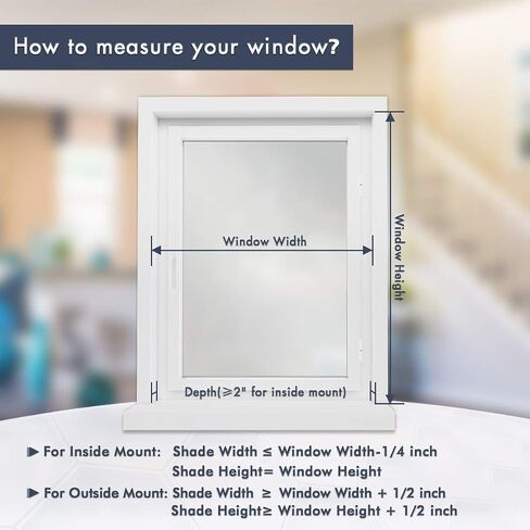 Blackout Shades Cordless Blinds Cellular Fabric Blinds Honeycomb Door Window Shades, 27W x 64H inch,Beige in Kuwait