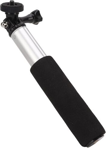 عصا سيلفي قابلة للتعديل من 7.5 إلى 33.1 بوصة من الألومنيوم، قضيب تمديد مونوبود محمول، مقبض يدوي قابل للتعديل، عمود مونوبود قابل للتعديل متوافق مع كاميرا الهواتف الذكية in Kuwait