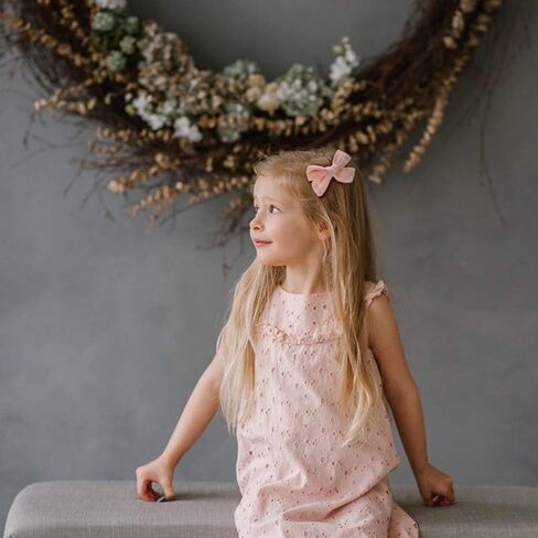 Makone 24pcs Baby Hair Clips Hair Bows Clip Toddler Bows Baby Girl Hair Bows for Girls Clips Accessories for Little Girls Infants small hair bows in Kuwait