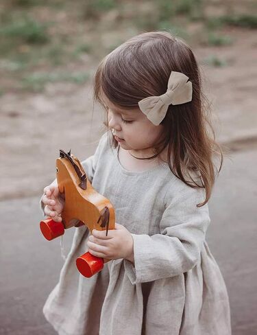 Makone 24pcs Baby Hair Clips Hair Bows Clip Toddler Bows Baby Girl Hair Bows for Girls Clips Accessories for Little Girls Infants small hair bows in Kuwait