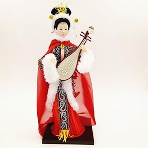 Earlyred 12 ''التقليدية اليابانية الفن الحرير تحصيل تمثال دمية الآسيوية الجيشا كيمونو الدمى تمثال الاتجاه هدية 30 سنتيمتر in Kuwait