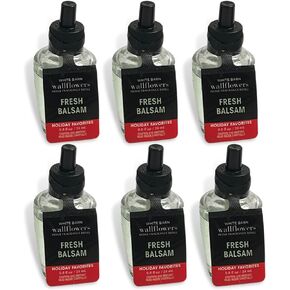 باث آند بودي وركس عبوة إعادة تعبئة عطر زهور الجدران بالبلسم المنعش - عبوات متعددة - 0.8 أونصة لكل منها - 6 عبوات in Kuwait