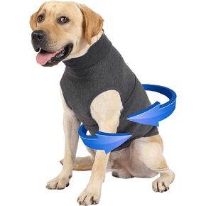 Dog Anxiety Jacket, Dog Coat Dog Anxiety Vest Jacket, Security Vest, Coat Anxiety Shirt for Dogs, Anxiety Jacket for Dogs, Dog Calming Vest for Small Medium Large Dogs (XS)
