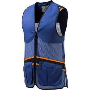 Beretta Unisex Full Mesh Shooting Vest - Breathable Lightweight Competition Vest with Cartridge Pockets & Comfortable Fit | Breathable, lightweight apparel, with cartridge pockets, comfortable fit in Saudi Arabia