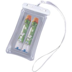 FSUHHIAD 2 قطعة حقيبة حمل EpiPen، حقيبة EpiPen مقاومة للماء، حقيبة طبية محمولة في حالات الطوارئ تحمل 2 EpiPens أساسيات طب الحساسية in Kuwait