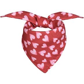 Cute Peach Pattern Dog Bandanas, Comfortable Cotton Triangle Bibs Scarfs for Dogs or Cats, Cute Pet Kerchief for Small Medium Large Dogs