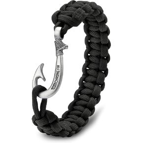 مطاردة زعانف 550 أساور Paracord سوار الصيد رجالي سوار التكتيكية بقاء سوار للرجال in Kuwait