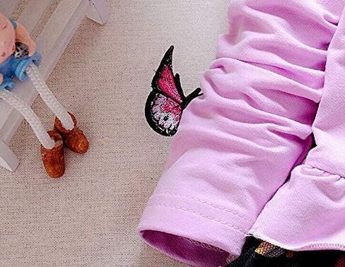 Yao Infant Little Baby Girls Clothing Set 2 Pieces Set Long Sleeve T Shirt and Skirt Pants in Saudi Arabia