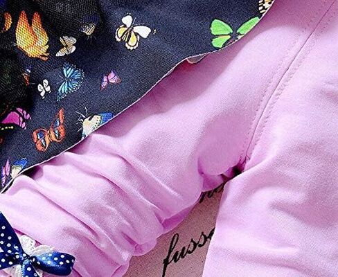 Yao Infant Little Baby Girls Clothing Set 2 Pieces Set Long Sleeve T Shirt and Skirt Pants in Saudi Arabia