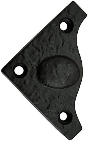 Adonai Hardware "Bamah" Vintage Black Antique Cast Iron Retro L-Corner Edge Cover Protector for Safety Guard, Furniture, Cabinets, Tables, Wooden Jewelry Box, Chest, Trunks, Corner Protection in Saudi Arabia