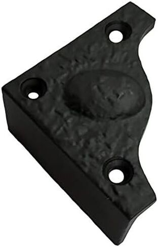 Adonai Hardware "Bamah" Vintage Black Antique Cast Iron Retro L-Corner Edge Cover Protector for Safety Guard, Furniture, Cabinets, Tables, Wooden Jewelry Box, Chest, Trunks, Corner Protection in Saudi Arabia