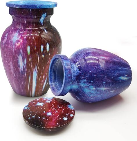 Small Urns for Human Ashes - Set of 2, Mini Keepsake Exquisite and Beautiful Urn Give Your Deepest Thoughts to Those You Love in Kuwait
