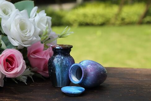 Small Urns for Human Ashes - Set of 2, Mini Keepsake Exquisite and Beautiful Urn Give Your Deepest Thoughts to Those You Love in Kuwait