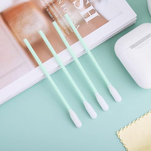 200 قطعة من مسحات التنظيف، مسحات تنظيف ذات أطراف إسفنجية متعددة الأغراض للكاميرا، العدسات البصرية، الفنون والحرف اليدوية، الرسم، المسدس، الطابعة، تفاصيل السيارات in Kuwait