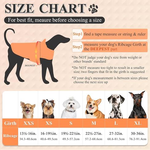 VIVAGLORY سترات أمان للكلاب، سترات مقاومة للماء للكلاب، معاطف عاكسة وخفيفة الوزن، أخضر فلوري X-Large in Kuwait