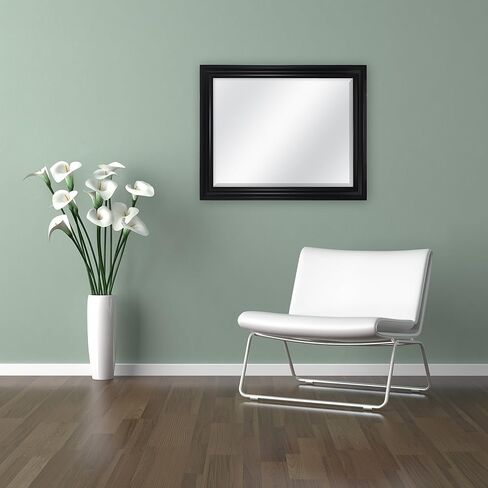 مرآة حائط مستطيلة برونزية من إم سي إس, فضي, 26.5 by 32.5-Inch in Saudi Arabia