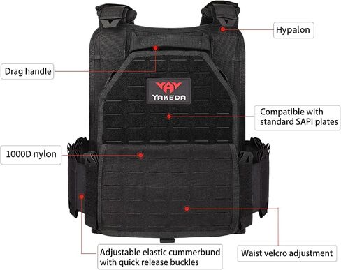 Quick Release Tactical Laser-Cutting Vest Multicam Lightweight Vest in Kuwait
