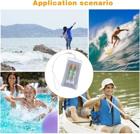 FSUHHIAD 2 قطعة حقيبة حمل EpiPen، حقيبة EpiPen مقاومة للماء، حقيبة طبية محمولة في حالات الطوارئ تحمل 2 EpiPens أساسيات طب الحساسية in Kuwait