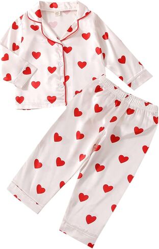 Zoiuytrg أطفال عيد الميلاد منامة لطيف طفل Pjs سانتا الزنجبيل الأيائل الحليب كوكي طباعة زر أسفل قميص وسروال ملابس خاصة in Kuwait