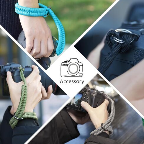 حزام معصم للكاميرا من SUNYA مع إبزيم سريع الفك. حزام يد من حبل النايلون القوي متوافق مع كاميرا DSLR أو الكاميرا بدون مرآة in Kuwait
