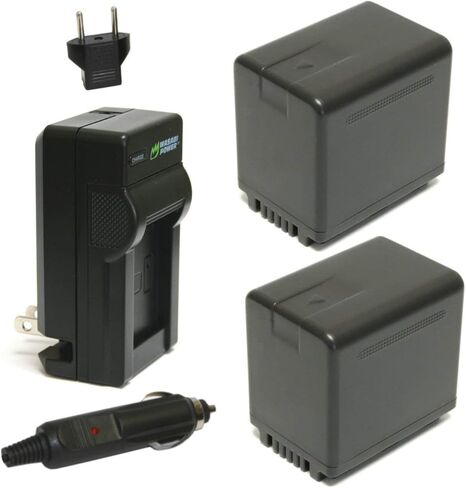 مجموعة كاميرا فيديو باناسونيك HC-VX981K 4K فائقة الدقة مع بطارية ومجموعة شاحن، وحقيبة مع ملحقات وأدوات تنظيف، وبطاقة ذاكرة 64 جيجابايت، وفلتر عدسة، وكابل (6 قطع) in Kuwait