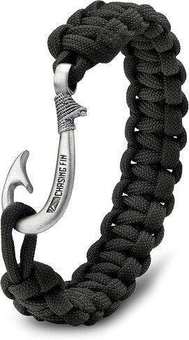 مطاردة زعانف 550 أساور Paracord سوار الصيد رجالي سوار التكتيكية بقاء سوار للرجال in Kuwait