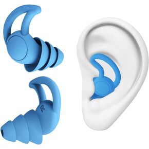 سدادات أذن لإلغاء الضوضاء أثناء النوم، سدادات أذن مريحة من السيليكون تحجب الصوت، سدادات أذن قابلة لإعادة الاستخدام وقابلة للغسل للنوم والعمل والدراسة والشخير والرماية والحفلات الموسيقية in Kuwait