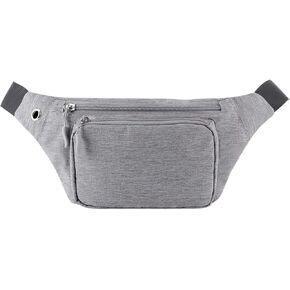 Unisex Running Waist Pack with Adjustable Buckles, Lightweight Waist Bag for Sports, Hiking, Dog Walking Fanny Pack Belt Can Hold Passport, Money, Cellphone in Kuwait