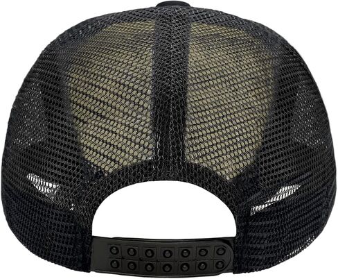 Children Sun Protection Baseball Cap Adjustable Mesh Hats Cartoon Garbage Truck (Black, One Size) in Kuwait