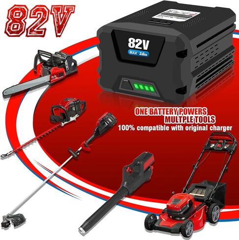 JIALIPOK 3.0Ah Lithium Ion Replacement for Briggs & Stratton Snapper XD 82V Battery BSB2AH82 BSB3AH82 BSB4AH82 BSB5AH82 1760514 in Kuwait