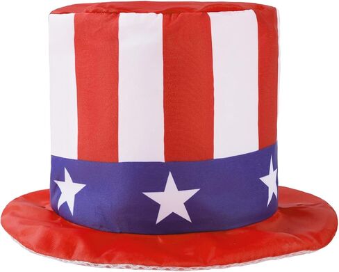 كوزلاند قبعة العم سام للاطفال في الرابع من يوليو متعددة الالوان من عمر 1-3 سنوات in Kuwait