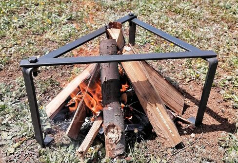14 Inch Camping Tripod for Cooking, Camping Cooking Stand, Tripod Grill, Fire Tripod for Cooking, Cast Iron Stand, Dutch Oven Stand, Fire Pit Stand, Dutch Oven Tripod, Cooking Tripod for Campfire in Saudi Arabia