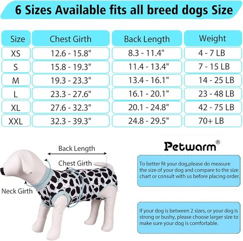 بديل مخروطي للكلاب من PetWarm بعد الجراحة، بدلة تعافي للكلاب الذكور من الإناث، ملابس للكلاب بعد الجراحة التعقيم الجراحي، بدلة مريحة للتعافي الجراحي للحيوانات الأليفة مضادة لللعق، ملابس للكلاب، نمط الفهد، أخضر، مقاس M in Kuwait