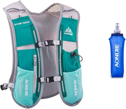 Win.Deeper 5L Lightweight Running Backpackn Outdoor Sports Trail Racing Marathon Hiking Fitness Bag Hydration Vest Pack for Men Women with 1.5L Bag or 500ml Kettle in Saudi Arabia
