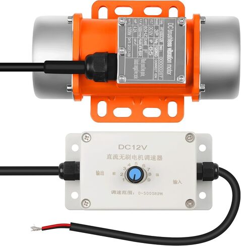 Vibrator Motor for Salt & Sand Spreader and Concrete Mixer 4000rpm 60W DC12V Aluminum Alloy Case Concrete Vibrator in Saudi Arabia